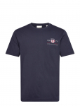 Gant - Reg Archive Shield Emb Ss T-Shirt - L&uuml;hikeste varrukatega - M