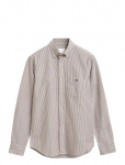 Gant - Reg Classic Oxford Stripe Shirt - Vabaaja - XXXL