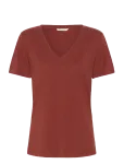 Cream - Crnaia Deep V-Neck T-Shirt - L&uuml;hikeste varrukatega - XS