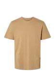 Selected - Slhaspen Slub Ss O-Neck Tee Noos - L&uuml;hikeste varrukatega - XXL