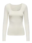 ONLY - Onlea L/S 2-Way Deep Neck Top Jrs Noos - Pikkade varrukatega - M