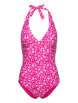 Abecita - Haiti Halterneck Swimsuit Pink Crush - Ujumisriided - D/E x 46