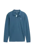 Tom Tailor - Basic Polo With Contrast - Pikkade varrukatega - S