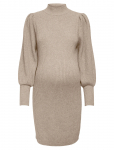 Only Maternity - Olmkatia L/S Dress Knt Noos - Kootud kleidid - XXL
