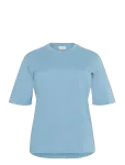 Kaffe Curve - Kcmina T-Shirt - L&uuml;hikeste varrukatega - M