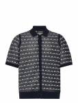 J. Lindeberg - Rolando Logo Jacquard Polo - L&uuml;hikeste varrukatega - XL
