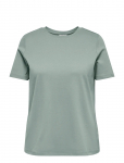 ONLY Carmakoma - Carjen S/S Jeans Tee Jrs Noos - L&uuml;hikeste varrukatega - 54