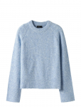 LMTD - Nlfkleave Ls Short Knit Noos - Pulloverid - 122-128
