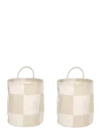 OYOY Living Design - Chess Storage Basket Small - Set Of 2 - Hoiukotid - ONE SIZE