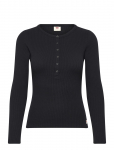 Levi's&reg; - Dry Goods Henley Waffle Anthra - Pikkade varrukatega - XS