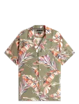 Tommy Hilfiger - Lightweight Leaf Aop Ss Shirt - L&uuml;hikeste varrukatega s&auml;rgid - L