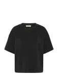 My Essential Wardrobe - Hellemw Emb Boxy Tee - L&uuml;hikeste varrukatega - XS/S