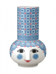 Bj&oslash;rn Wiinblad - Olga Lysestage H14 Cm Lys Bl&aring; - K&uuml;&uuml;nlajalad - 14 CM