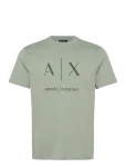 Armani Exchange - T-Shirt - L&uuml;hikeste varrukatega - S