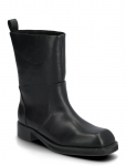 Bianco - Biajesse Mid Pull On Boot Faux Leather - Madala kontsaga poolsaapad - 41