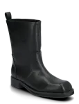 Bianco - Biajesse Mid Pull On Boot Faux Leather - Madala kontsaga poolsaapad - 41