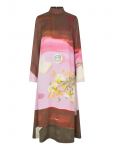 STINE GOYA - Dry Viscose, Long Sleeve Midi Dress - P&otilde;lveni ja midi - XS