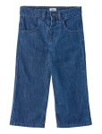 Copenhagen Colors - Organic Denim Pants W. Pocket Embroidery & Wide Leg - Laiad teksad - 152