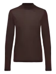 Filippa K - Lyocell Cashmere Mock Neck Top - K&otilde;rge kaelusega - S