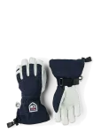 Hestra - Army Leather Heli Ski Jr. - 5 Finger - Kindad - 6-7Y