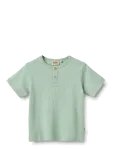 Wheat - T-Shirt S/S Lumi - L&uuml;hikeste varrukatega - 122