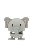 Hoptimist - Hoptimist Soft Elephant S Grey - Figuurid ja skulptuurid - S