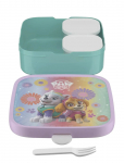 Mepal - Madkasse Bento Campus Paw Patrol Girls - Toidukarbid - 18X18X6.2CM