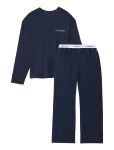 Calvin Klein - Ls Tee Pant Set - Pidžaamad (komplektid) - XL