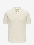 ONLY & SONS - Onsmoon Reg 12 Ss Polo Knit Noos - L&uuml;hikeste varrukatega kootud polos&auml;rgid - XXL