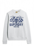 Superdry - Lo-Fi Outdoors Graphic Crew - Dressipluusid - M