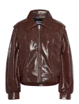 Laagam - Cupido Brown Bomber Jacket - Nahk - XS
