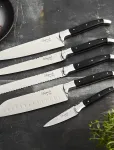 Laguiole By H&acirc;ws - Laguiole By H&acirc;ws Chef Set 5 Pcs Black Wood - Noakomplektid - ONE SIZE
