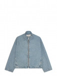 REMAIN Birger Christensen - Boxy Denim Jacket - L&uuml;hikesed teksap&uuml;ksid - 38