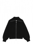 REMAIN Birger Christensen - Knitted Cropped Bomber - Bomber-jakid - XS