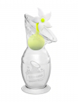 Haakaa - Haakaa Brystpumpe - 150 Ml Med Blomsterstopper - Rinnapumbad ja tarvikud - ONE SIZE