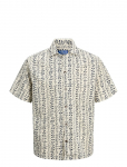 Jack & Jones - Jprblulyon Print Dobby S/S Shirt Sn - L&uuml;hikeste varrukatega s&auml;rgid - XS