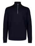 Lindbergh - Soft Viscose Blend Half Zip Sweater - Poolpika lukuga džemprid - M