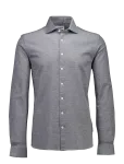 Lindbergh - Knitted Dress Shirt L/S - &Auml;ris&auml;rgid - S