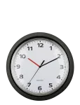 KARLSSON - Wall Clock Modern Retro Black - Seinakellad - &Oslash; 34 CM