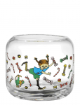Muurla - Pippi Candle Holder Candy 8Cm - Sisustustarvikud ja detailid - 8 CM