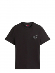 Tommy Jeans - Tjm Reg Sign Backprint Ss T Ext - L&uuml;hikeste varrukatega - L