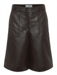 ROUGE EDIT - Roususie Rw Leather Culottes/Pf - L&uuml;hikesed nahkp&uuml;ksid - 44