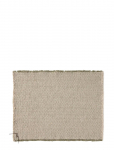 Lorena Canals - Handloom Placemats Natural And Kaki (Set Of 2) - Lauamatid - 38X 50CM