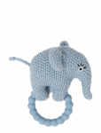 Smallstuff - Rattle, Elephant, Merino Wool, Powder - K&otilde;ristid - ONE SIZE