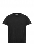 Weekday - Cap-Sleeved Boxy Cotton T-Shirt - L&uuml;hikeste varrukatega - XL