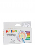 Primo - Fibre-Tip Pens 6 Pcs - Glitter - Voolimissavi - ONE SIZE