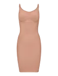 LYKKELAND Ateli&eacute;r - Second Skin Slip Dress - Tan - Topid - 34-36