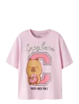 Name It - Nkfjyssa Capybara Ss Nreg Top Box Sky - L&uuml;hikeste varrukatega - 116