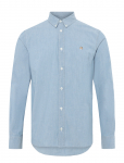 Maison Kitsune - Fox Head Embroidery Classic Shirt Bd - Vabaaja s&auml;rgid - 43