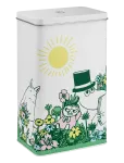 Muurla - Moomin Coffee Tin Jar In The Garden - K&ouml;&ouml;gipurgid - 12X8X20CM